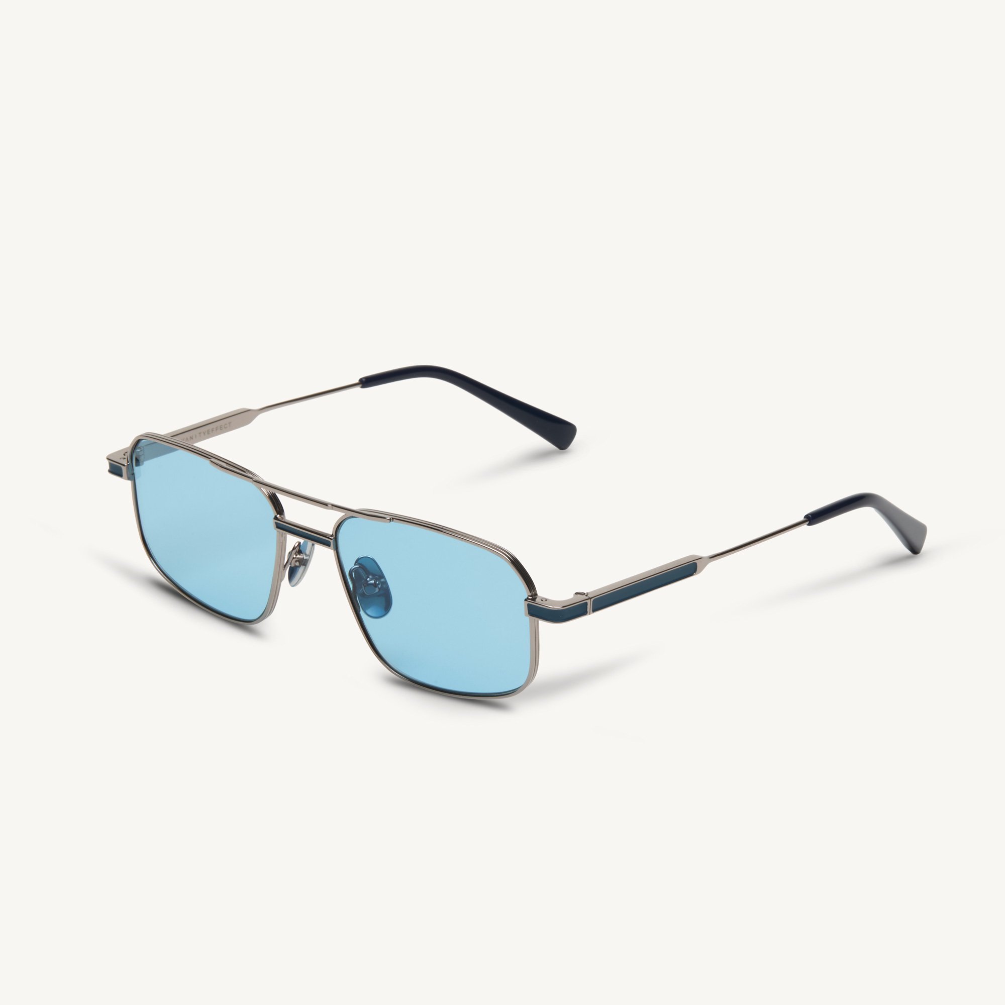 VANITY EFFECT GOLDIE SUN SHINY SILVER / NAVY