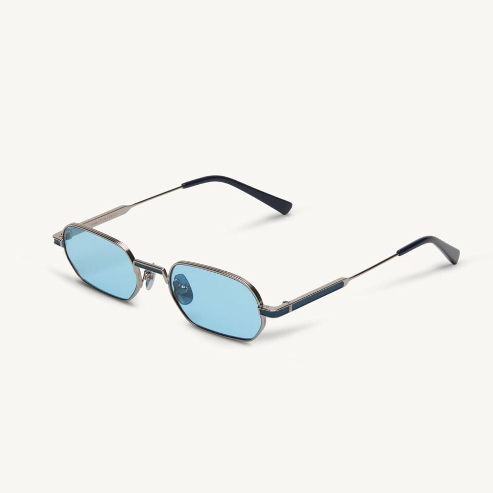 VANITY EFFECT LUCCA SUN SHINY SILVER / NAVY