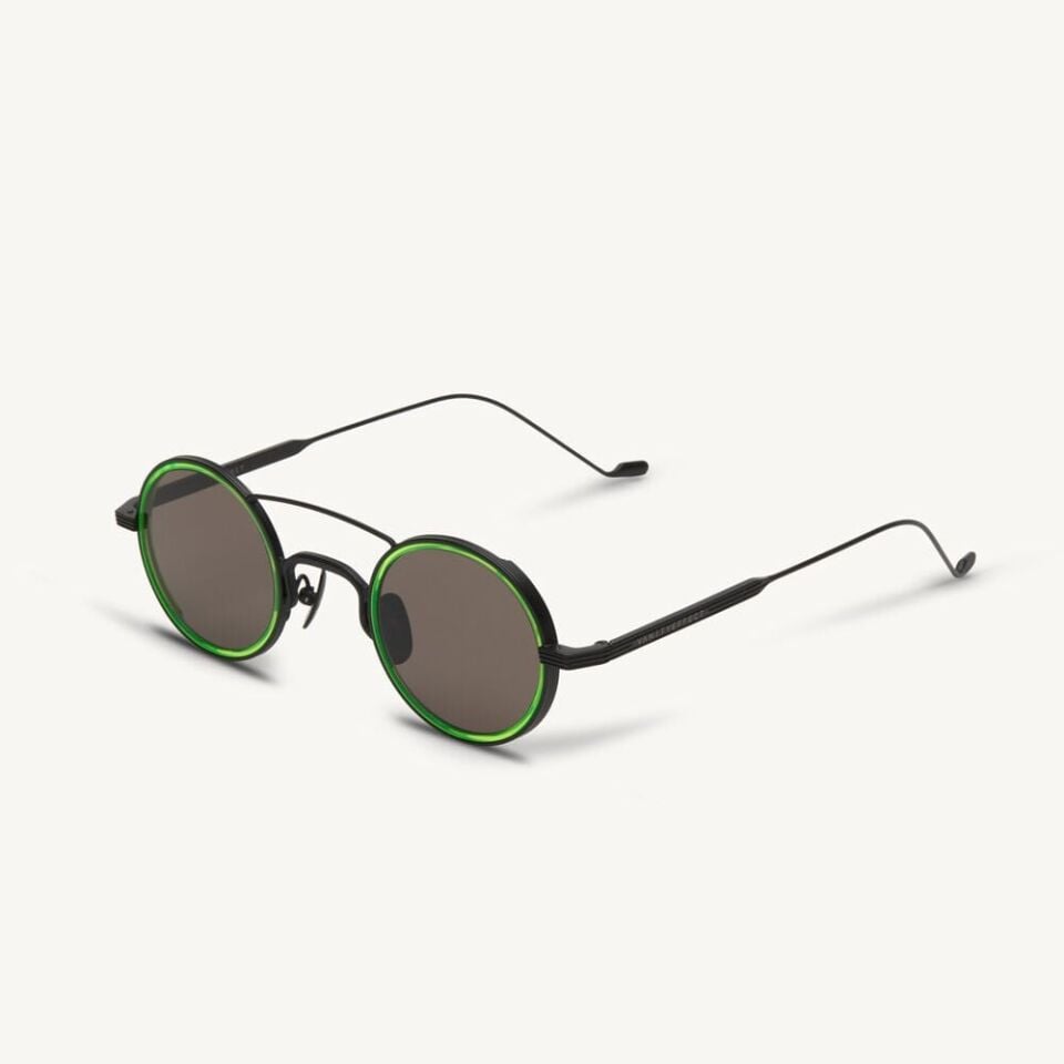 VANITY EFFECT LUCAS-2 SUN MATTE BLACK/LIME